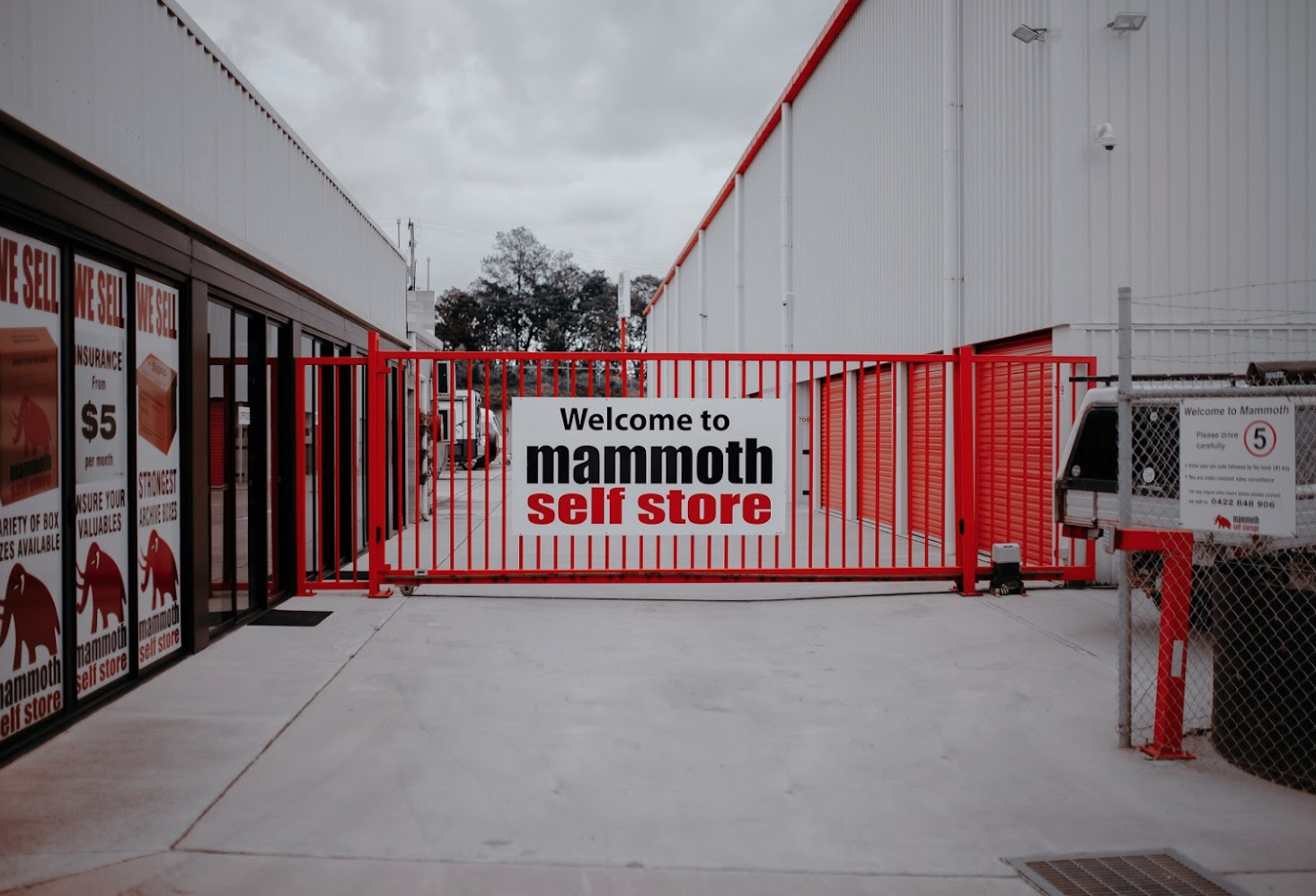 Hervey Bay Vehicle Storage Units Mammoth Self Store